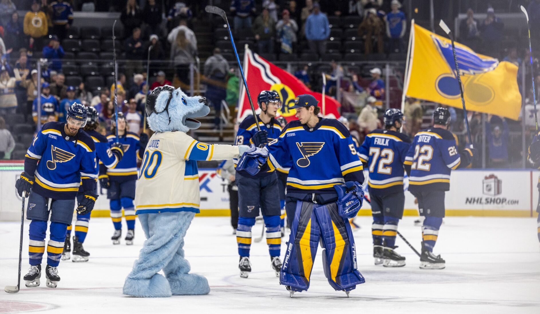 St. Louis Blues vs Nashville Predators